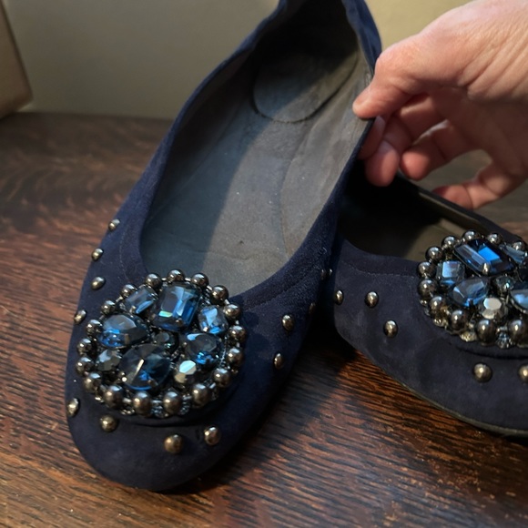 Gorgeous Royal Blue Gemstone Flats  - Final price drop - Picture 2 of 12